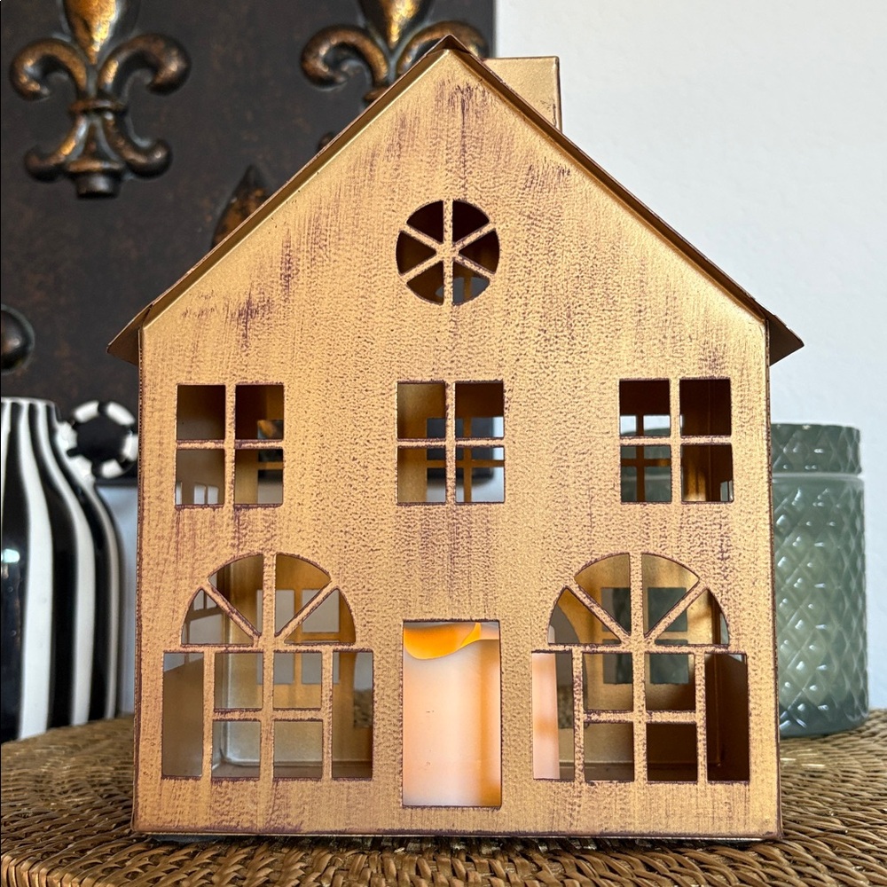 🆕My Texas House Large Bronze Decorative House